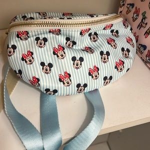 Stoney Clover Lane Mickey and Minnie Mouse Fanny Pack